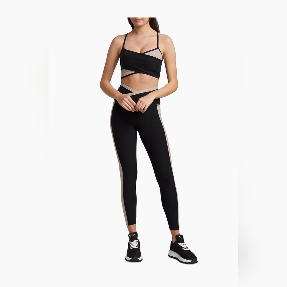 Spacedye On Block High-Waist Midi Leggings